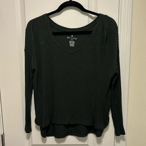 Dark green American Eagle soft and sexy longsleeve